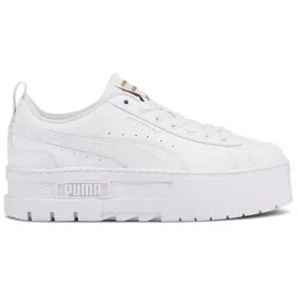 Puma Mayze Lth Damen Weiß/Gold 36