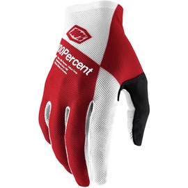 100% MTB-Handschuhe Celium Rot Gr. L