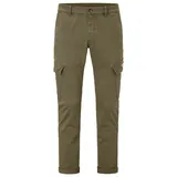 REDPOINT Cargohose Kingston Tapered Fit Oliv 40 34