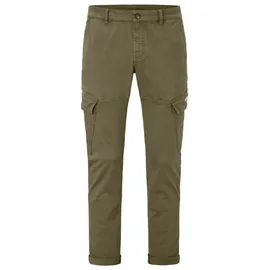 REDPOINT Cargohose Kingston Tapered Fit Oliv 40 34
