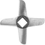 Fleischwolf Messer, kreuzförmige Klinge, professionelles Ersatzteil für Küchen-Fleischwolf (#22)