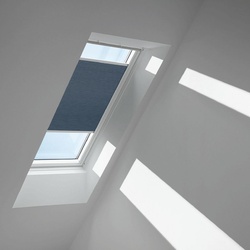VELUX Wabenplissee Schiefergrau 1164, 55x118 cm (C06), Aluminiumschiene,Elektro,GGU,VELUX