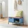 [en.casa] Colwyn 80 x 40 x 45 cm Schublade Blau
