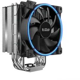 PCCOOLER GI-R66U (160 mm), CPU Kühler, Blau