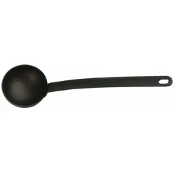 Berndes Küchenhelfer Schöpflöffel, Servierlöffel, Kunststoff, Schwarz, 009015