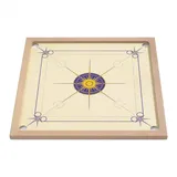 Philos 8216 - Carrom standard, blau-gelb, Geschicklichkeitsspiel