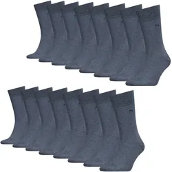 Business Socken 8 Paar weich Herren - Classic Socks BLAU 47/49