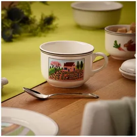 Villeroy & Boch Cappuccinotasse mit Untertasse 0,33 l Bunt 6 St.