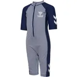 hummel hmlMORGAT Badeanzug Jungen 7532 - navy blazer/bright white 74