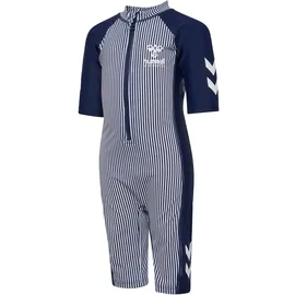 hummel hmlMORGAT Badeanzug Jungen 7532 - navy blazer/bright white 74