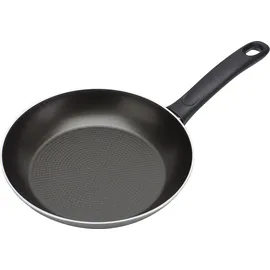 GSW Nova Pfannen-Set 4-tlg. 20 cm + 24 cm + 28 cm schwarz + Multizange
