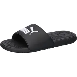 Puma Kinder Badeschlappen Cool Cat 2.0 Jr 390881-01 35.5 - Puma Black-Puma White - 35.5