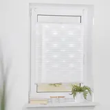 Lichtblick Plissee Klemmfix, ohne Bohren, verspannt, Ausbrenner",