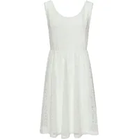 LASCANA Spitzenkleid Kleid Weiß 38