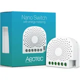 Aeotec Nano Switch mit Energiemessfunktion, Weiß