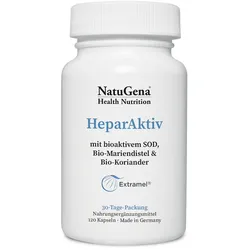 Heparaktiv SOD+Bio-Mariendistel+Bio-Koriander Kps. 120 St
