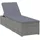 furnicato Sonnenliege 195 x 60 x 31 cm Grau