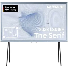 Samsung The Serif GQ65LS01BH 65" QLED 4K (2023) cotton blue LS01B