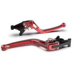LSL Bremshebel BOW R23R, rot/silber, silber