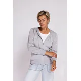 Zhrill Kapuzenstrickjacke ZHAKIYO Grau L