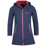 TROLLKIDS Lillesand Softshellmantel Blau 104