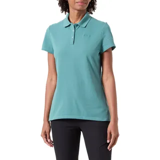 ODLO Wandershirt Damen Essential I Funktionsshirt Wandern Atmungsaktiv I Polo Shirt