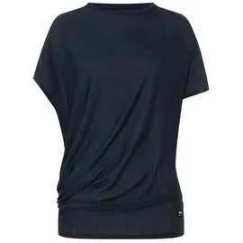 super.natural Damen Yoga Loose T-Shirt (Größe XL, blau)