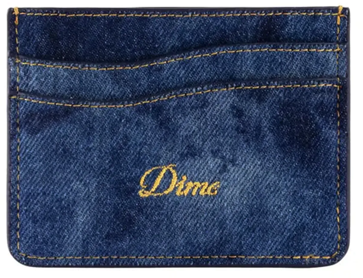 Dime Cursive Cardholder - Blau - OSFA