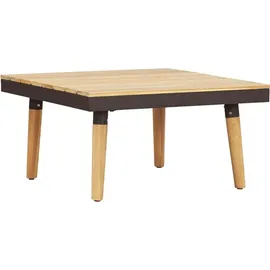 vidaXL 8-tlg. Garten-Lounge-Set mit Kissen braun