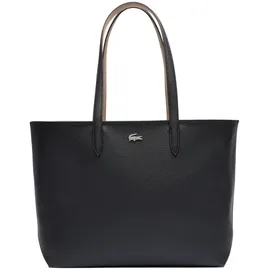 Lacoste Schultertasche Anna Zipped Shopping Bag Noir Krema