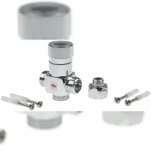 TRIZERATOP Dusche-Umschalter, für Duschsystem Chrom