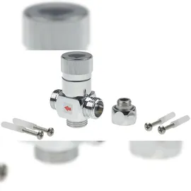 TRIZERATOP Dusche-Umschalter, für Duschsystem Chrom