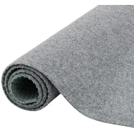 Snapstyle Kunstrasen Rasenteppich mit Noppen Kingston Grau, 200x150cm