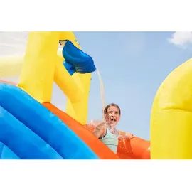 BESTWAY H2OGO! Mega Wasserpark Super Speedway mit Dauergebläse 551 x 502 x 265 cm