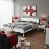 Hasena Ancona 160 x 200 cm Weiss