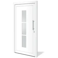 RORO Haustür »Arnstein«, Aluminium, weiß - weiss