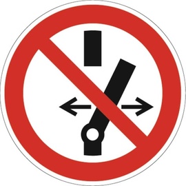 HP Autozubehör Verbotszeichen ASR A1.3/DIN EN ISO 7010 Schalten verboten Kunststoff