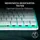 Razer Huntsman V3 Pro Mini, Gaming Tastatur, Opto-Mechanical, Razer Analog Optical, Kabelgebunden, Snap Tap, Weiß, Weiß