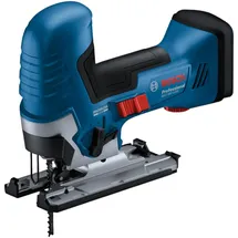 Bosch GST 18V-125 S inkl. 2 x 8,0 Ah + Ladegerät + L-Boxx