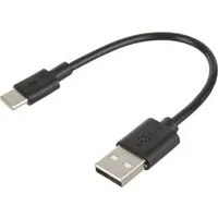 goobay USB-A auf USB-C 0,1 m Schwarz