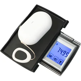 casativo Digitale Feinwaage (300g/0.01g) mit Touch-Display – Präzise Taschenwaage mit 7 Einheiten für Schmuck, Gewürze & Gold