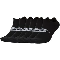 Nike Everyday Essential Sneaker Sportsocken 6er Pack Schwarz 34-38