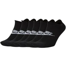 Nike Everyday Essential Sneaker Sportsocken 6er Pack Schwarz 34-38