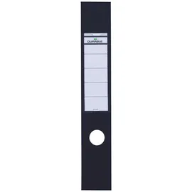 Durable Ordneretiketten 10 Stück Schwarz 6 x 39 cm