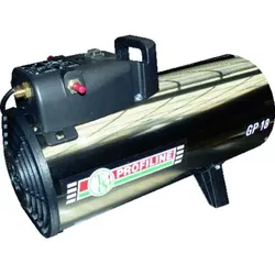 Gas-Heizgebläse 11-18kW regelbar - schwarz