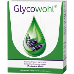 Glycowohl® pflanzliche Tropfen bei Diabetes 2 x 100 ml