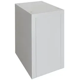 ADB Stahlschrank 41940 anthrazitgrau, lichtgrau 53,0 x 70,0 x 80,0 cm, aufgebaut