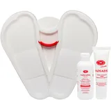 Hornhautentferner Fußpflege Set 3in1 - Mosadal Fußwanne und Hornhaut Lotion