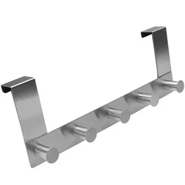 VonBueren Türgarderobe 30 cm Edelstahl Silber