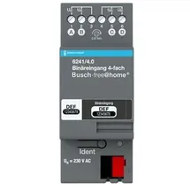 Busch-Jaeger 4fach Einsatz free@home 2CKA006220A0006